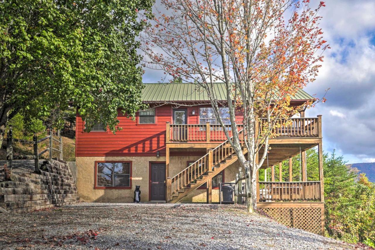 הוילה פיג'ן פורג' Smoky Mountain Retreat With Hot Tub, Arcade Games מראה חיצוני תמונה